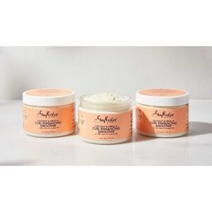 Shea Moisture Curl Enhancing Smoothie 3 Pack Coconut Hibiscus, 12 Oz Each